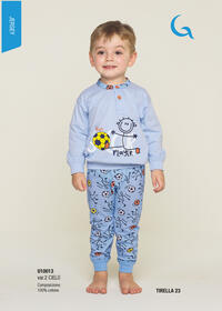 NEWBORN PAJAMAS S/L U10013 Tellini S.r.l. Wholesale Clothing